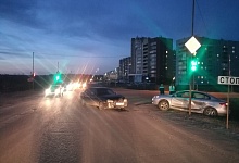 В Ухте при столкновении иномарок пострадала девушка