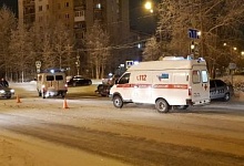 В Ухте две "Лады" не поделили дорогу