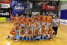Юные баскетболисты Ухты серебряные призёры SALVA BASKET CUP 2017